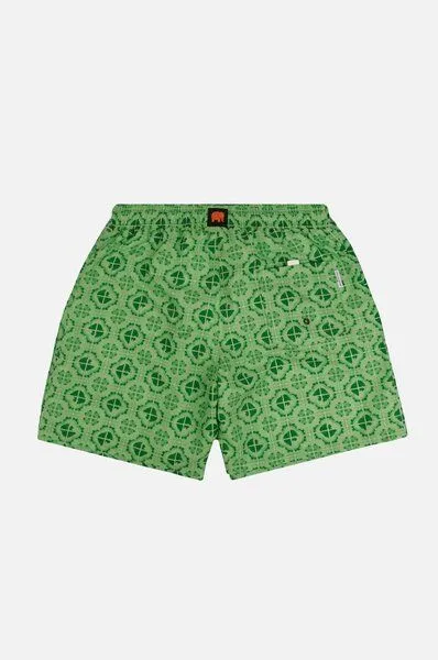 Trendsplant Trendsplant Tiles SEAQUAL®YARN Swim Trunks Aqua Green, Grün, – Produktbild 3 von 4