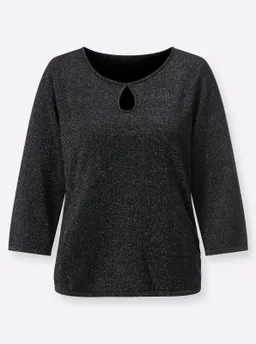 Witt Witt 3/4-Arm-Pullover schwarz – Produktbild 1 von 1