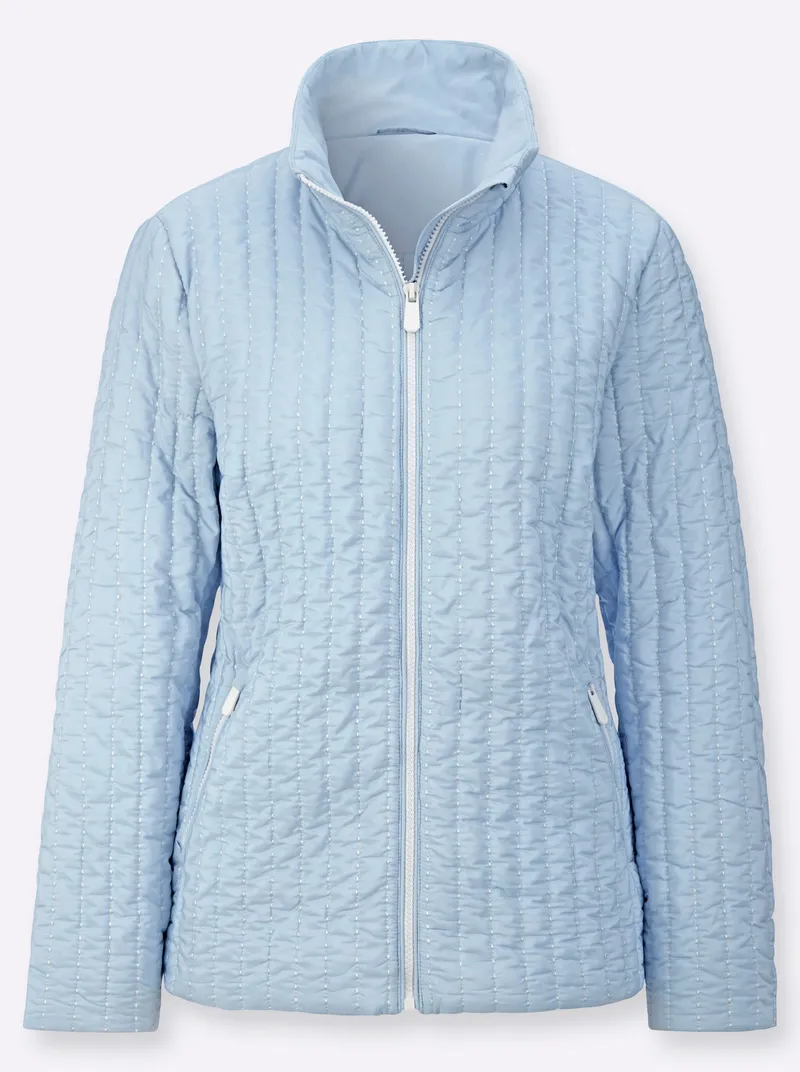 Witt Jacke, Hellblau-ecru, – Produktbild 1 von 2