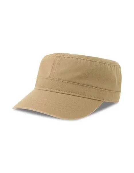Atlantis Headwear Atlantis Headwear Armycap Military / Cuba-Cap, Khaki, – Produktbild 1 von 2