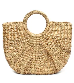 Bazar Bizar Bazar Bizar The Sunset Korbtasche aus natürlicher Wasserhyazinthe – Produktbild 1 von 1