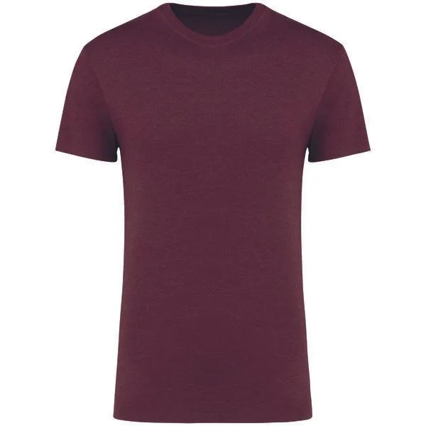 Greenspired Greenspired Basic Unisex Bio T- Shirt 185 g/m² XXS - 5 XL, Meliertes-rot, – Produktbild 1 von 1
