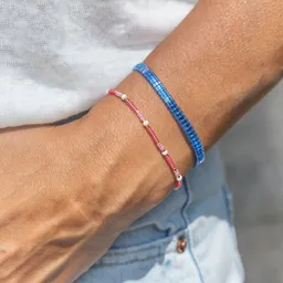 juni juni Blaues Armband "Sky" / optional als Set - handgemacht in Deutschland – Produktbild 1 von 1