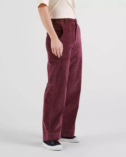 Dedicated DEDICATED Cord Hose Vara Corduroy - Fig Red – Produktbild 3 von 4