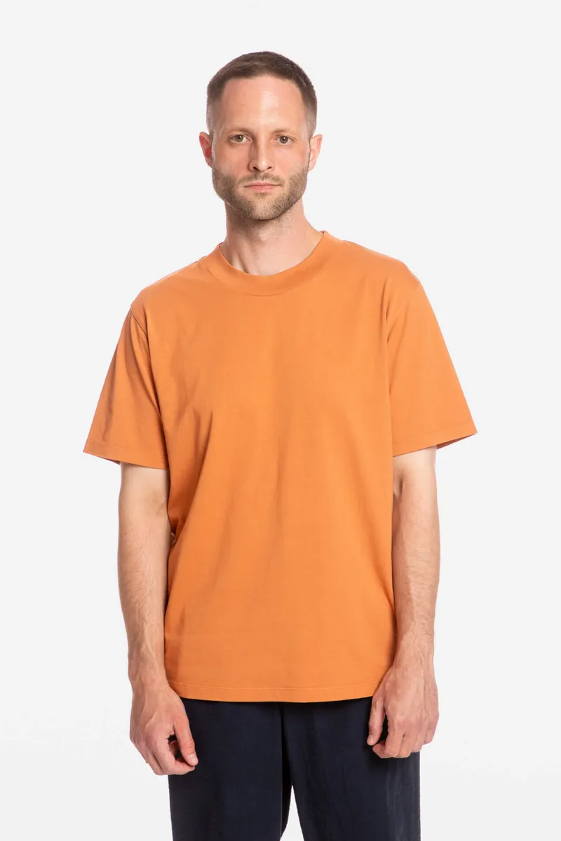 MATONA MATONA Herren vegan T-Shirt All Day Red Earth, Hell orange, – Produktbild 2 von 2