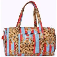 KIKOONI KIKOONI handgefertigte große Baumwolltasche "K. Shopper", Poppy tiger funky, – Produktbild 1 von 1