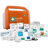 WERO WERO Erste-Hilfe-Koffer "Smart Case" DIN 13157, klein, detektierbar, inkl. Wandhalterung – Produktbild 1 von 1