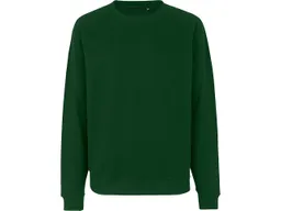Neutral Neutral Bio-Unisex-Sweatshirt 'Tiger Cotton' mit gebürstetem Fleece, bottle green, Gr. M – Produktbild 1 von 1