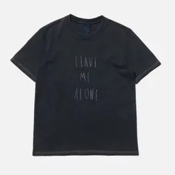 Nudie Jeans Nudie Jeans T-Shirt für Frauen - Joni Leave Me Alone - Faded Black – Produktbild 1 von 1