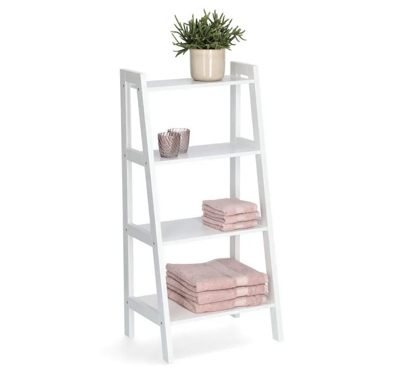 Zeller Present Badregal Badezimmerschrank aus MDF, 43 x 32 x 90 cm – Produktbild 4 von 5