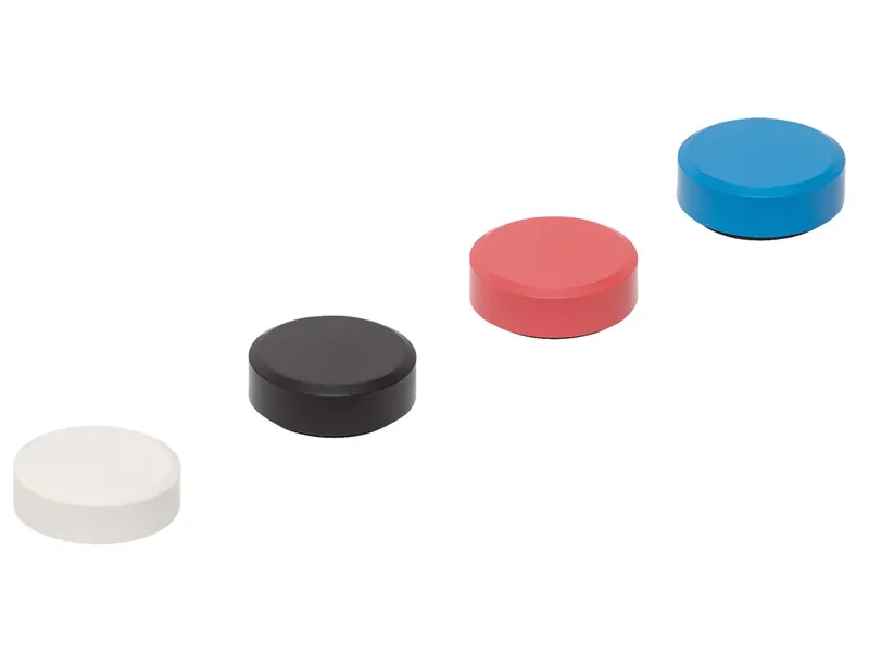 Maul MAUL 20er Set Magnet mit Facettenrand "MAULpro" Recycling Ø 29 mm, 0,6 kg, farbig sortiert – Produktbild 1 von 1