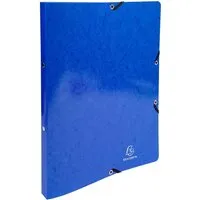 Exacompta 20 Exacompta Ringbücher "Iderama" aus Colorspan, 600 g/m², DIN A4, 2 Ringe, dunkelblau – Produktbild 1 von 1