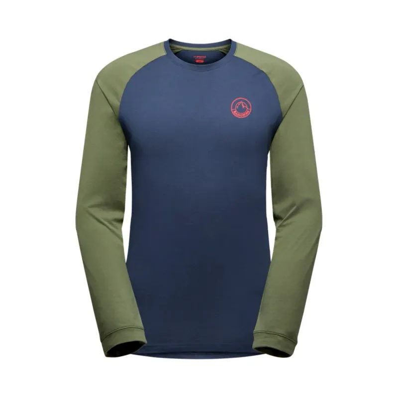 La Sportiva Langarm-T-Shirt La Sportiva Circle Logo, Bleu, – Produktbild 1 von 1