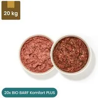 haustierkost.de haustierkost.de Bio BARF Komfort PLUS Frostfutter 20 x 1 kg – Produktbild 1 von 1