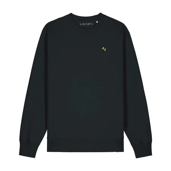 LIGARTI Bestickter Pullover – Brumhilde – LIGARTI Tiermanufaktur, Schwarz, – Produktbild 1 von 4