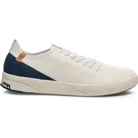 SAOLA SAOLA Damen vegan Sneaker Damen Cannon Knit 2.0 Weiß Navy – Produktbild 1 von 1