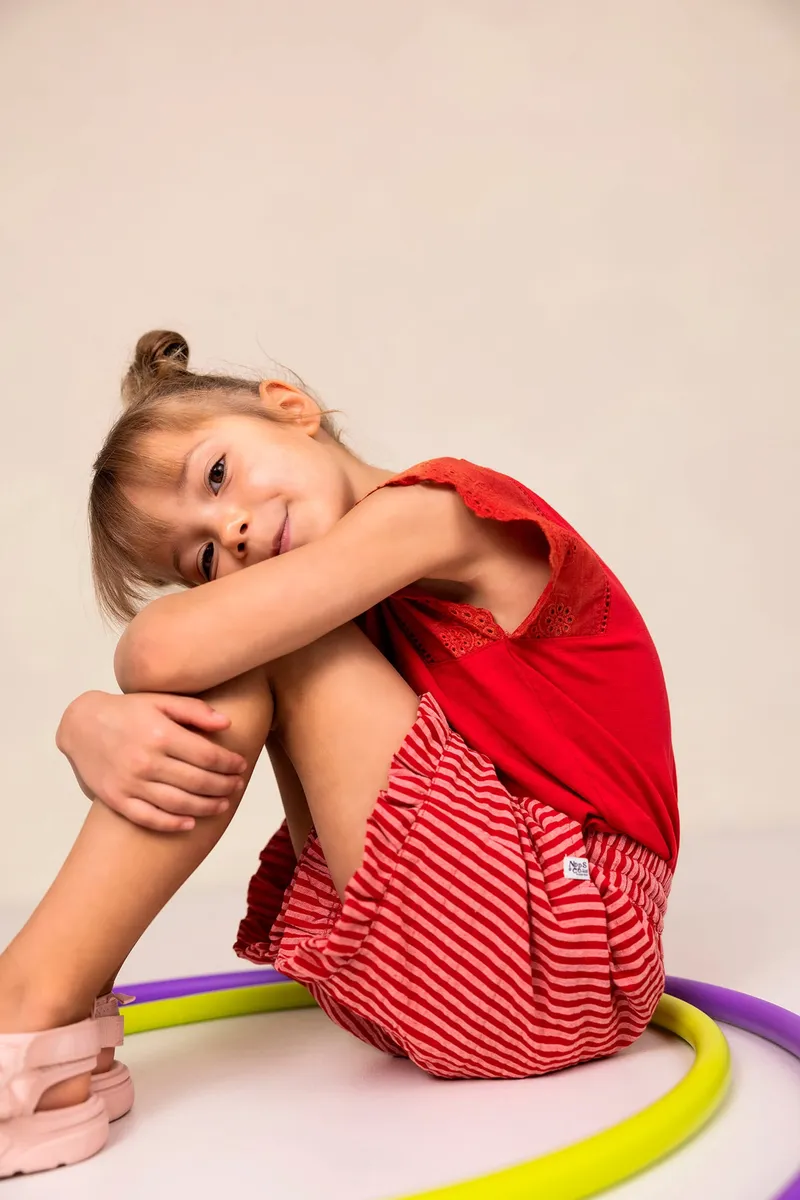 Noppies Kids Shorts Nazret, Rosa, – Produktbild 3 von 3