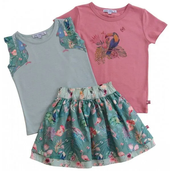 Enfant Terrible Enfant Terrible Wenderock Dschungel-Blumen salbei-mint – Produktbild 3 von 3