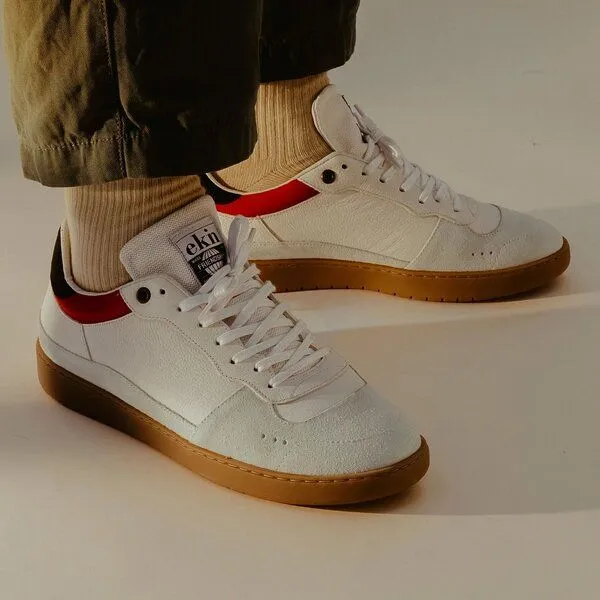 ekn footwear ekn footwear Sneaker Alder - Chromefree Leather, Weiss, – Produktbild 3 von 4