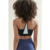 Wellicious Wellicious Fresher Cropped Tank, Caviar black/sea green, – Produktbild 1 von 1