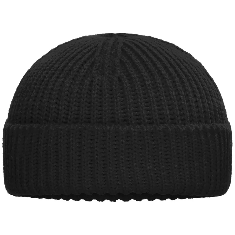 Myrtle Beach myrtle beach modische Strickmütze mit Umschlag MB7408 Gr. onesize black – Produktbild 1 von 1