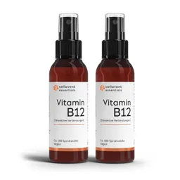 Cellavent Essentials Vitamin B12 Spray [3 bioaktive Verbindungen] 2x 25 ml – Produktbild 1 von 1