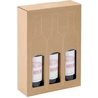 ColomPac ColomPac Weinkarton mit Flexodruck für 3 Flaschen – Produktbild 1 von 1