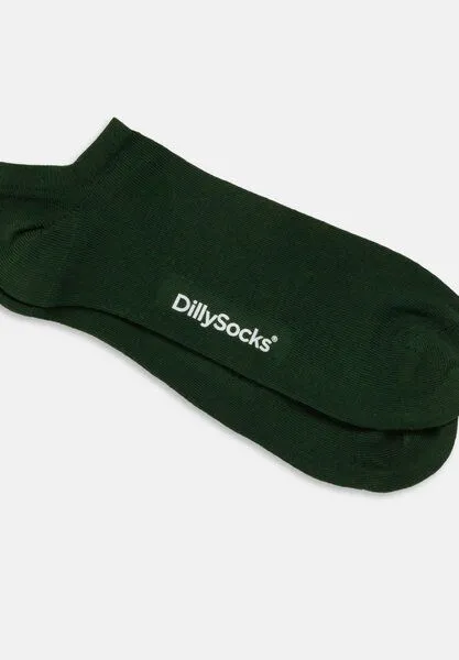 DillySocks DillySocks Sneakersocken „One Color Shorties“, Olive green, – Produktbild 3 von 4