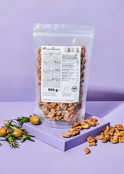 KoRo Bio Cashewkerne mit Olive und Rosmarin 500 g – Produktbild 1 von 1