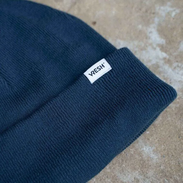 Vresh Clothing Vresh Clothing Veo - Classy Beanie aus Biobaumwolle, Blueberry, – Produktbild 2 von 2