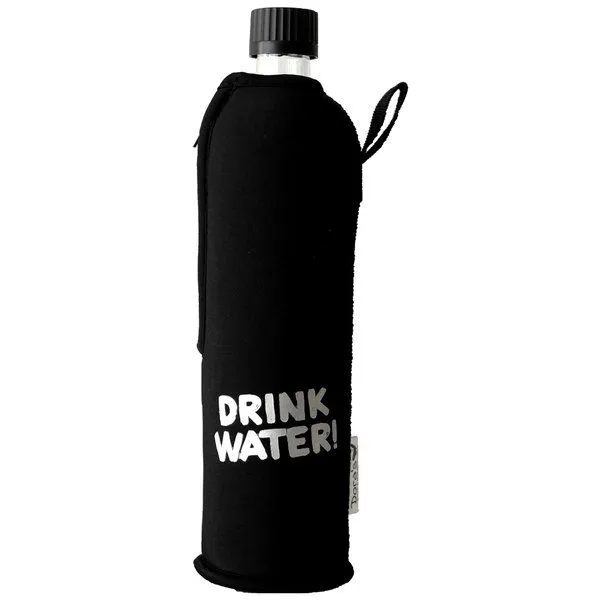 Dora's Dora's Dora’s Glas-Trinkflasche mit Motiv-Neoprenhülle (0,5l) – Isoliert & Stylisch, Gorilla, – Produktbild 3 von 3