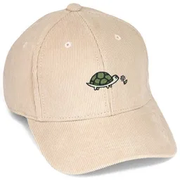 LIGARTI Bestickte Cord Cap – Lars die Schildkröte – LIGARTI Tiermanufaktur – Produktbild 1 von 1