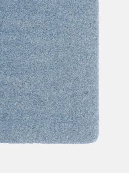 myfelt myfelt Flachfilz Sitzauflage (⌀ 36 cm, 36 x 36 cm), Hellblau (mia), – Produktbild 2 von 4
