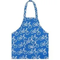 Global Mamas Global Mamas Kinderschürze aus 100% Biobaumwolle, Bikes-blau (blau), – Produktbild 1 von 1