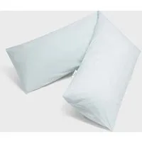 Yumeko Seitenschläferkissenbezug Yumeko aus Perkal 200TC, Playful aqua, – Produktbild 1 von 1