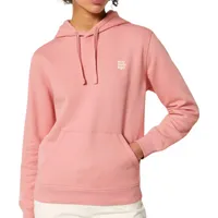 Inaska Inaska Damen vegan Hoodie Unisex Eco Statement Weiches Rosa Creme – Produktbild 1 von 1