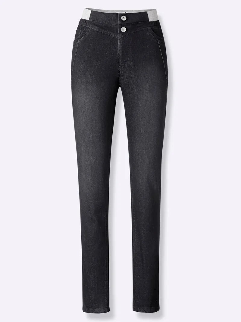 Witt Jeans black denim, Black denim, – Produktbild 1 von 3