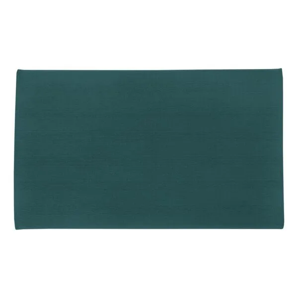 Mary Rose® Mary Rose® Cradle to Cradle Certified® Gold Bio-Zwirnfrottee Badematte Streifen, Petrol, – Produktbild 1 von 2