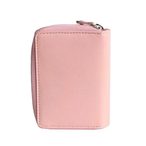 Vargu Vargu Echtleder Geldbörse VINEM 1-A mono, Light pink, – Produktbild 4 von 4