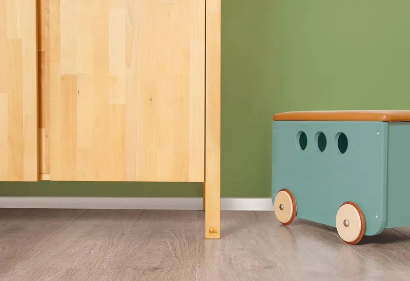 Pinolino Pinolino Kinderzimmer-Set „Enno” extrabreit groß, 3-tlg., Natur, – Produktbild 2 von 3