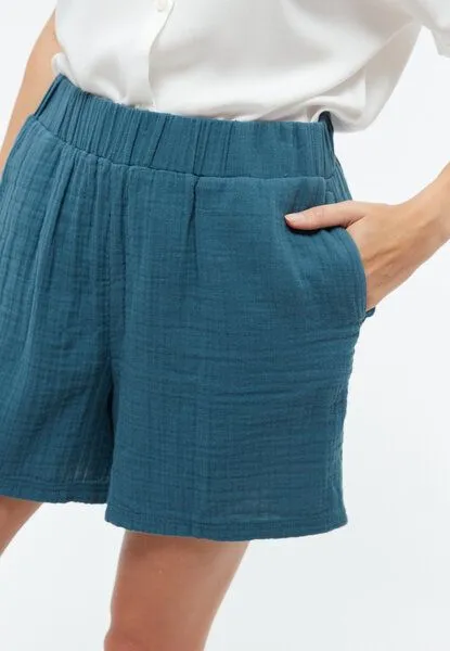 Givn Berlin Givn Berlin Shorts Modell: Clementine GOTS, Basalt (blau), – Produktbild 4 von 5