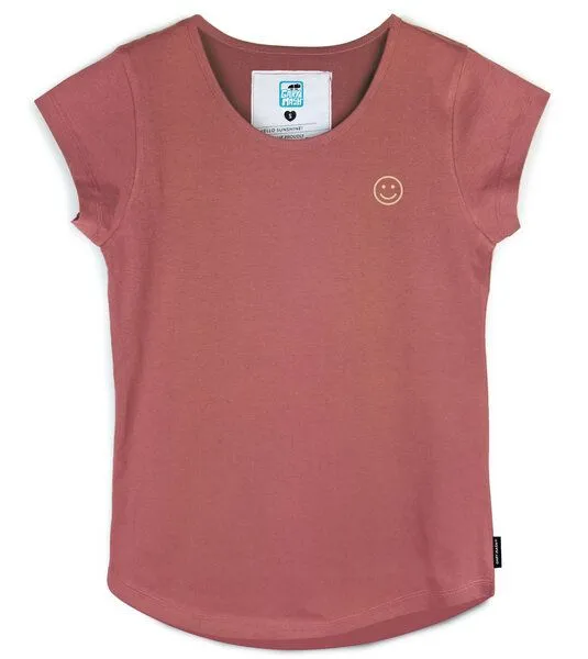 Gary Mash GARY MASH Shirt Asheville Smiley aus Bio-Baumwolle, Altrosa (rosa), – Produktbild 2 von 4
