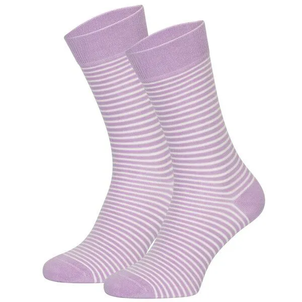 Opi and Max Opi and Max Ringelsocken für Damen (3er-Pack), Lila, – Produktbild 1 von 1