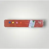 Moogoo Creative Africa Moogoo Creative Africa Magnetboard Magnettafel mit 5 bunten Magneten, Rot/braun, – Produktbild 1 von 1