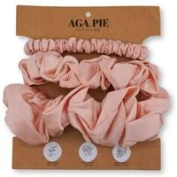 AGA PIE AGA.PIE Scrunchie-Set aus 100% Lyocell aus Bambuscellulose, Puder, – Produktbild 1 von 1