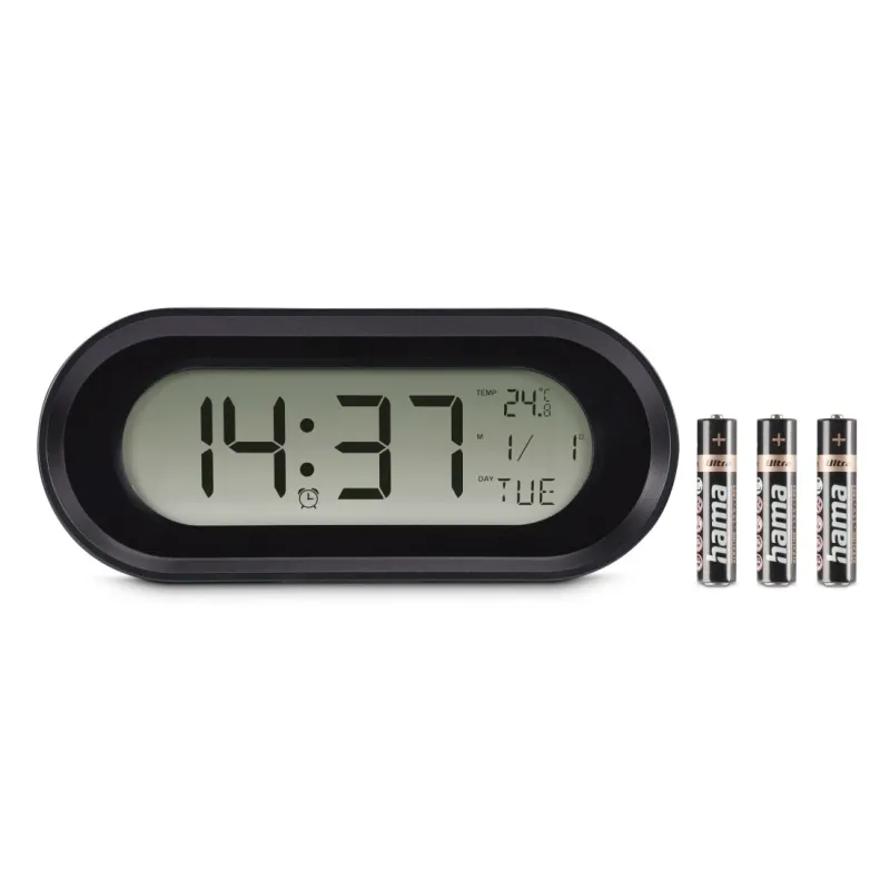 Hama Hama Digitaler Wecker "Samos", LCD – Produktbild 4 von 5