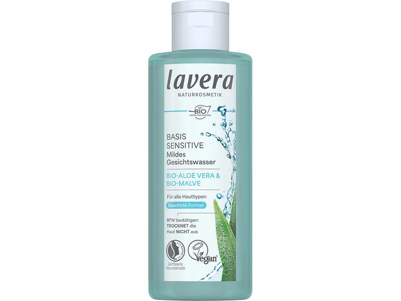 lavera lavera Bio-Mildes-Gesichtswasser "basis sensitiv", 200 ml – Produktbild 1 von 1