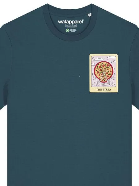 watapparel watapparel T-Shirt Unisex Tarot The Pizza, Stargazer, – Produktbild 4 von 5