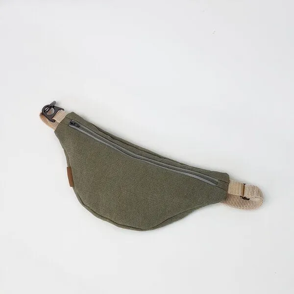 Bridge&Tunnel Bridge&Tunnel Hipbag Leinen oliv – Produktbild 4 von 4
