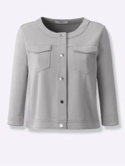 heine Shirtjacke steingrau – Produktbild 1 von 1